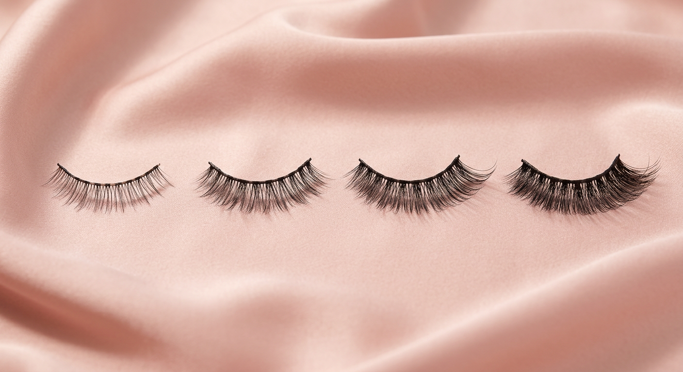 Vylora lash styles - Natural, Dramatic, Cat Eye, Wispy